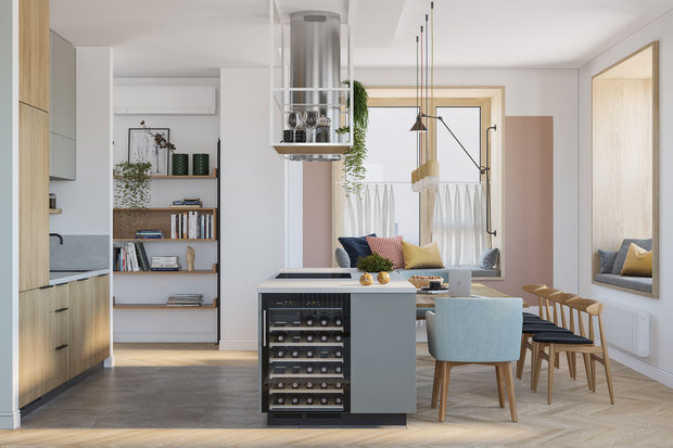 Фото из портфолио Квартира в ЖК "Union Park" – фотографии дизайна интерьеров на INMYROOM