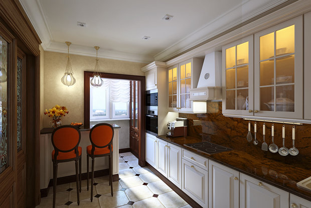 Фото из портфолио Кухня в классическом стиле. – фотографии дизайна интерьеров на INMYROOM