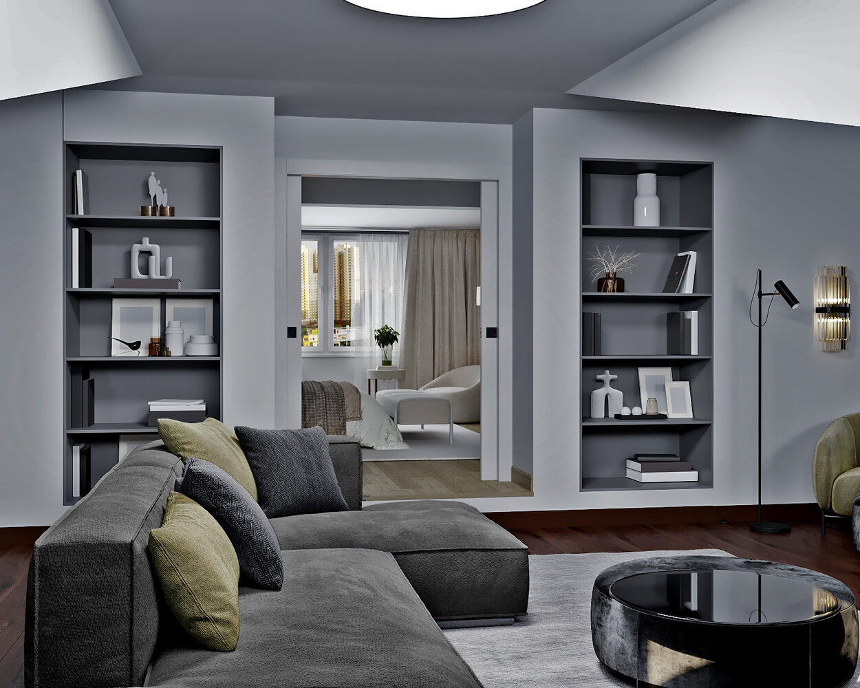 Фото из портфолио Квартира на ул.Малая Бронная 190 кв.м. – фотографии дизайна интерьеров на INMYROOM Фото из портфолио Квартира на ул.Малая Бронная 190 кв.м. – фотографии дизайна интерьеров на INMYROOM