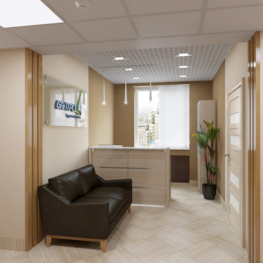 Фото из портфолио Офис в стиле модерн – фотографии дизайна интерьеров на INMYROOM