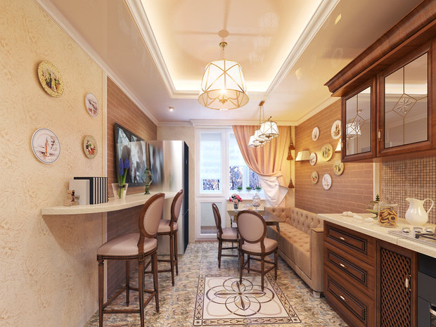 Фото из портфолио квартира в легкой классике – фотографии дизайна интерьеров на INMYROOM