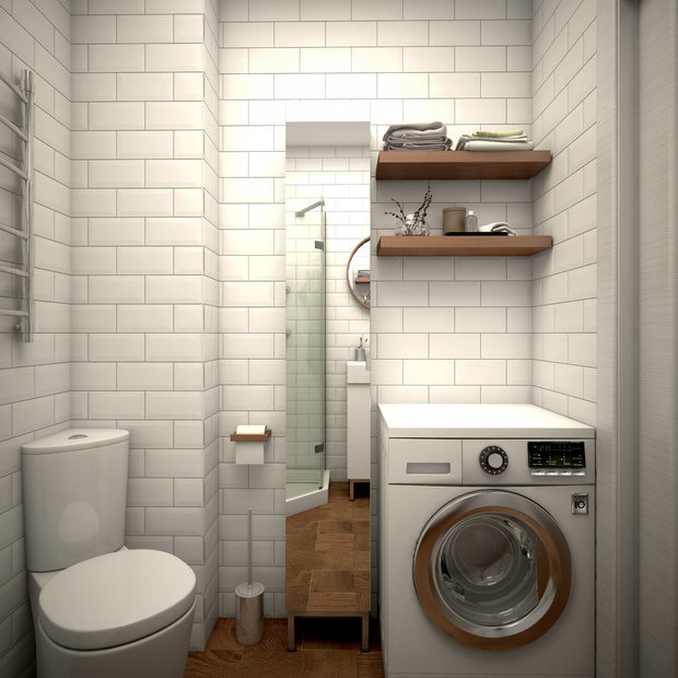 Фото из портфолио Квартира-студия – фотографии дизайна интерьеров на INMYROOM