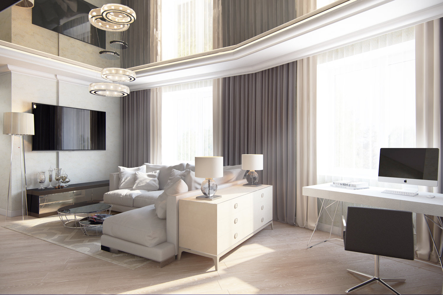 Фото из портфолио Двух-уровневая квартира – фотографии дизайна интерьеров на INMYROOM Фото из портфолио Двух-уровневая квартира – фотографии дизайна интерьеров на INMYROOM