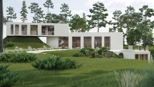 Фото из портфолио House in a modern style – фотографии дизайна интерьеров на INMYROOM