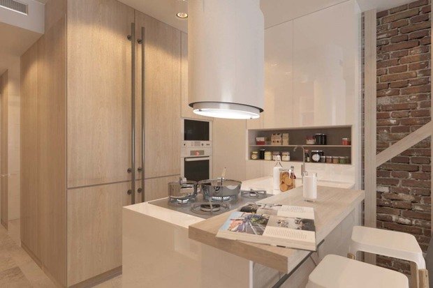 Фото из портфолио 32м2 – фотографии дизайна интерьеров на INMYROOM