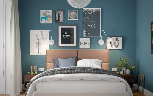 Фото из портфолио 3-к квартира, 105 м2 – фотографии дизайна интерьеров на INMYROOM