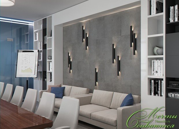 Фото из портфолио Приёмная и переговорная в офисе – фотографии дизайна интерьеров на INMYROOM