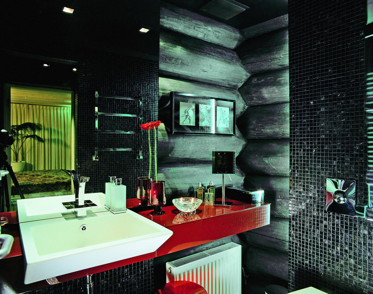 Фотография: Ванная в стиле Прованс и Кантри, Современный, Восточный, Дом, Дома и квартиры, Архитектурные объекты, Минимализм, Дача – фото на INMYROOM Фотография: Ванная в стиле Прованс и Кантри, Современный, Восточный, Дом, Дома и квартиры, Архитектурные объекты, Минимализм, Дача – фото на INMYROOM