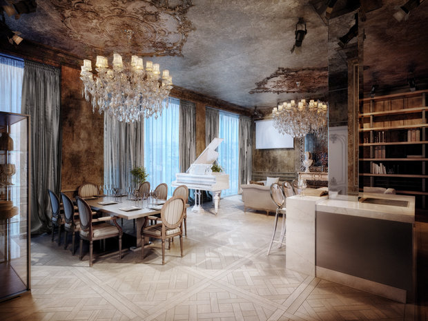 Фото из портфолио АртХаус – фотографии дизайна интерьеров на INMYROOM