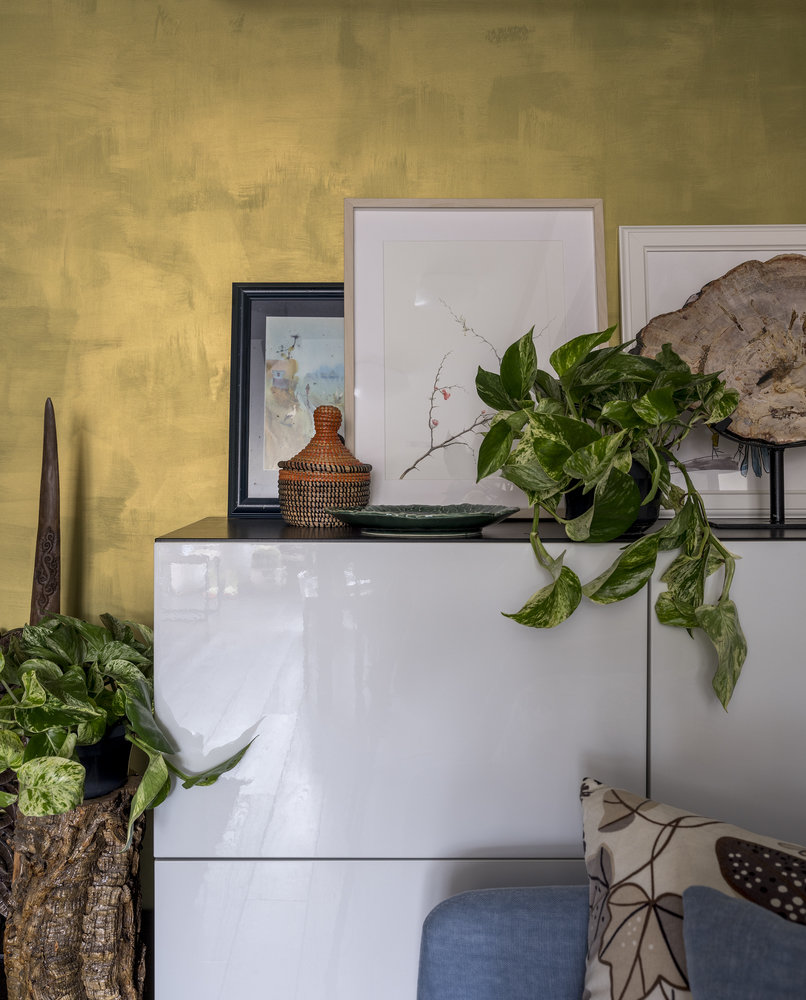 Фотография: Гостиная в стиле Скандинавский, Прованс и Кантри, Эклектика, Квартира, Проект дня, Эко, Московская область, Татьяна Безверхая, 2 комнаты, 60-90 метров, Монолитно-кирпичный, TB Design – фото на INMYROOM