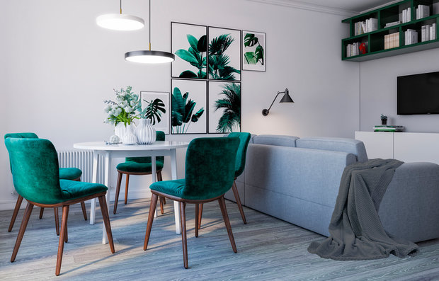 Фото из портфолио Природный почерк – фотографии дизайна интерьеров на INMYROOM