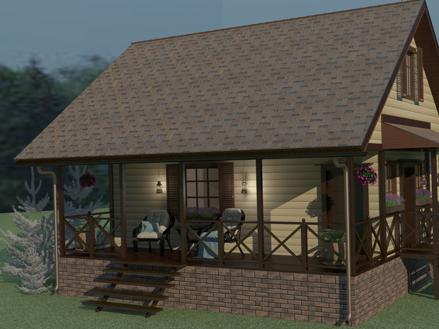 Фото из портфолио Gingerbread House – фотографии дизайна интерьеров на INMYROOM