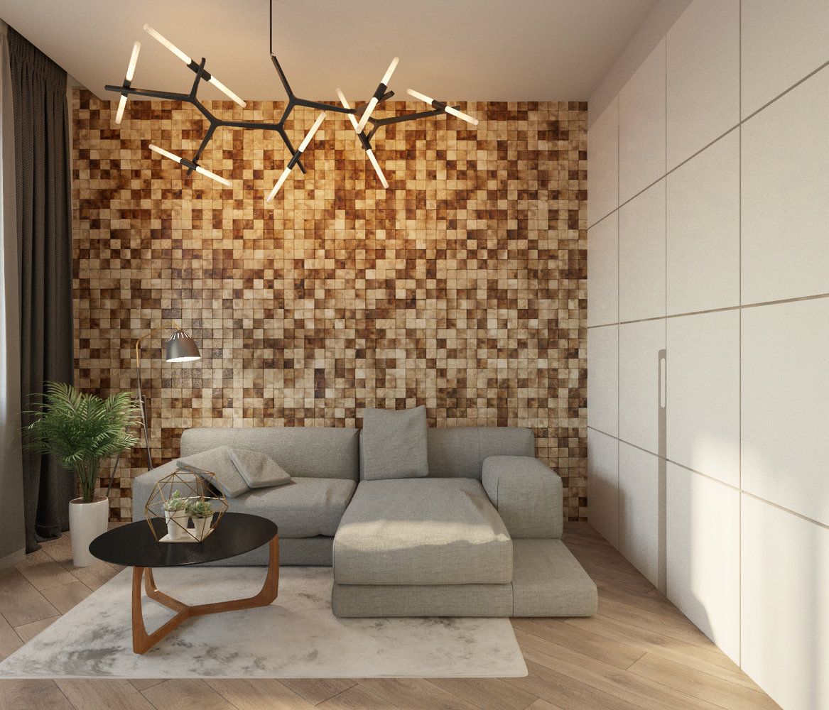 Фото из портфолио Одинцово. Однокомнатная квартира – фотографии дизайна интерьеров на INMYROOM Фото из портфолио Одинцово. Однокомнатная квартира – фотографии дизайна интерьеров на INMYROOM