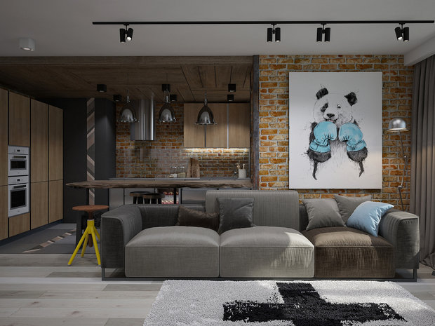 Фото из портфолио Loftушка  – фотографии дизайна интерьеров на INMYROOM