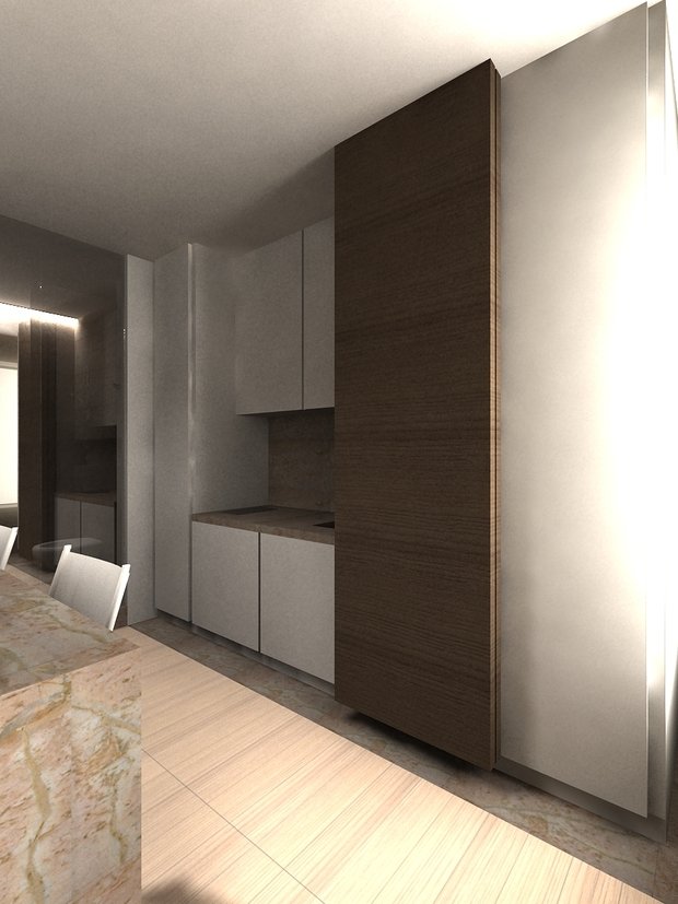 Фото из портфолио “Loft К-22” – фотографии дизайна интерьеров на INMYROOM