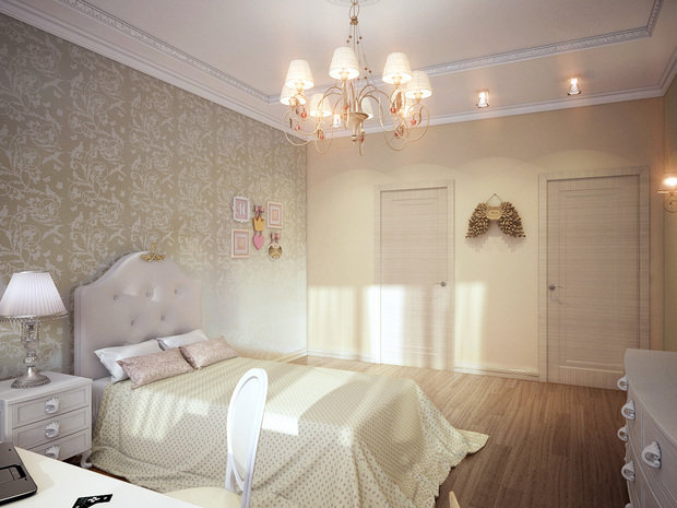 Фото из портфолио Бежевая неоклассика – фотографии дизайна интерьеров на INMYROOM