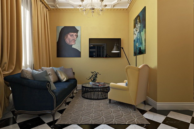 Фото из портфолио Стильный фьюжн – фотографии дизайна интерьеров на INMYROOM