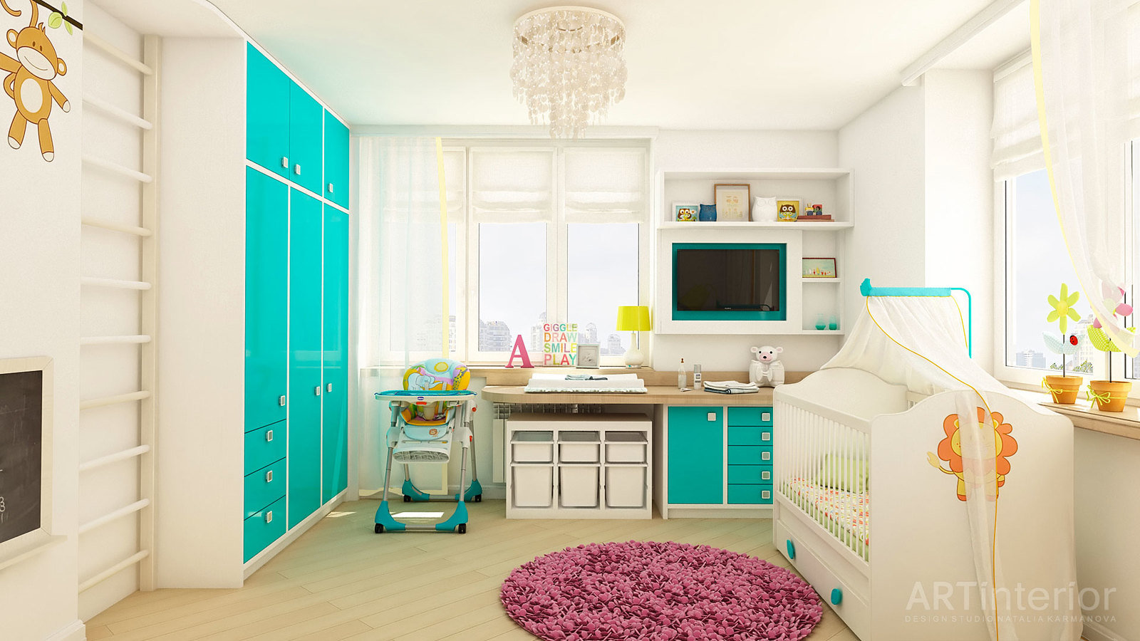 Фото из портфолио Квартира в Киеве – фотографии дизайна интерьеров на INMYROOM Фото из портфолио Квартира в Киеве – фотографии дизайна интерьеров на INMYROOM