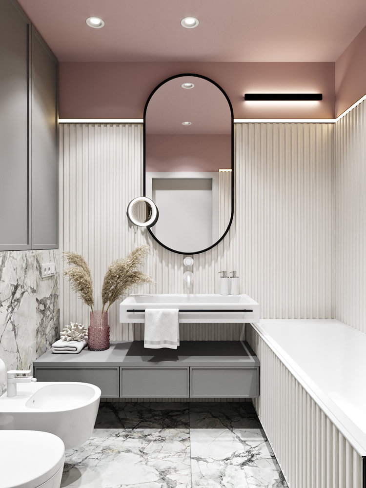 Фотография: Ванная в стиле Современный, Квартира, Проект дня, Минск, 3 комнаты, Ирина Горячко – фото на INMYROOM