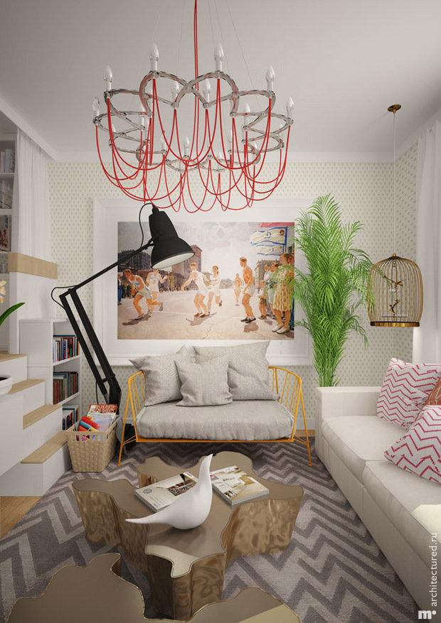 Фото из портфолио Architectured.ru – фотографии дизайна интерьеров на INMYROOM