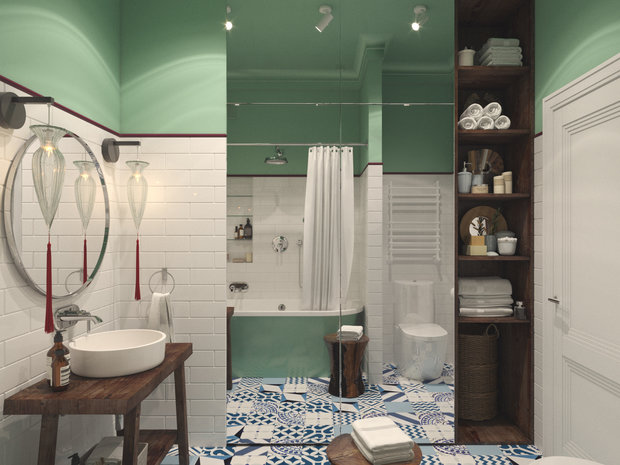 Фото из портфолио Чистые Пруды – фотографии дизайна интерьеров на INMYROOM