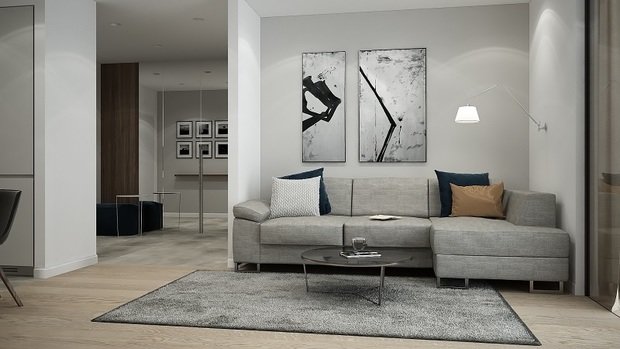Фото из портфолио Квартира в стиле минимализм – фотографии дизайна интерьеров на INMYROOM