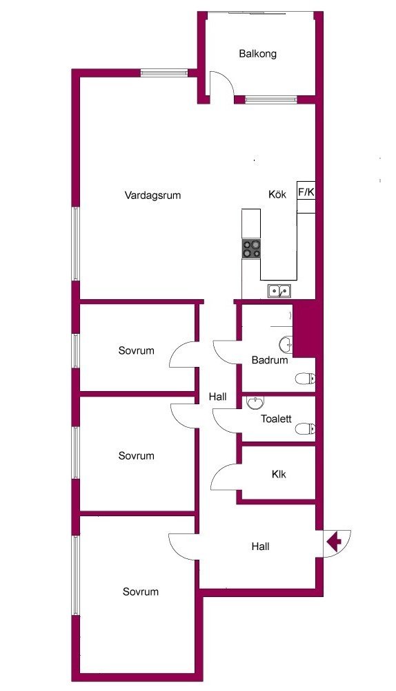 Фото из портфолио Tranemansgatan 30, Eneborg – фотографии дизайна интерьеров на INMYROOM