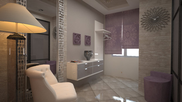 Фото из портфолио Нежное Aр-деко. Кухня-гостиная в таунхаусе – фотографии дизайна интерьеров на INMYROOM