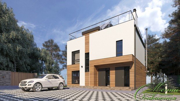 Фото из портфолио Три варианта каркасных домов – фотографии дизайна интерьеров на INMYROOM