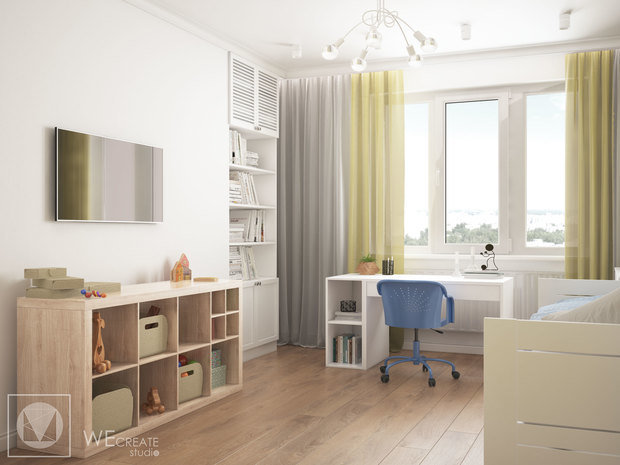 Фото из портфолио Дизайн-проект в скандинавском стиле – фотографии дизайна интерьеров на INMYROOM