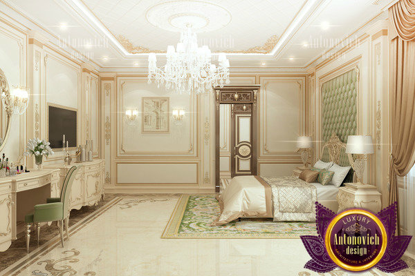 Фото из портфолио Bedroom design in classical style UAE – фотографии дизайна интерьеров на INMYROOM
