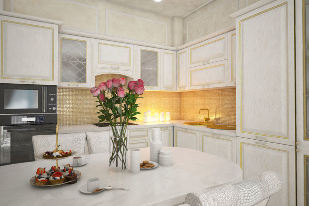 Фото из портфолио Проект квартиры 50м.кв. – фотографии дизайна интерьеров на INMYROOM