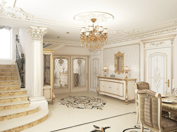 Фото из портфолио Дом в классическом стиле, г.Ростов-на-Дону – фотографии дизайна интерьеров на INMYROOM