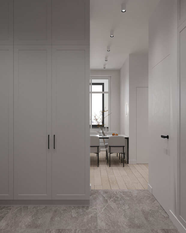 Фото из портфолио Белый интерьер для юной девушки – фотографии дизайна интерьеров на INMYROOM