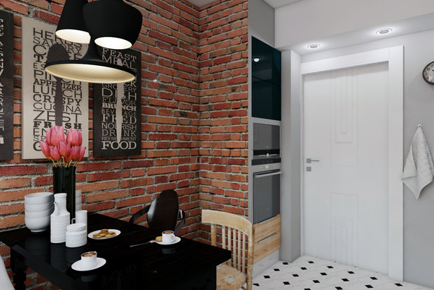 Фото из портфолио Двухкомнатная квартира – фотографии дизайна интерьеров на INMYROOM