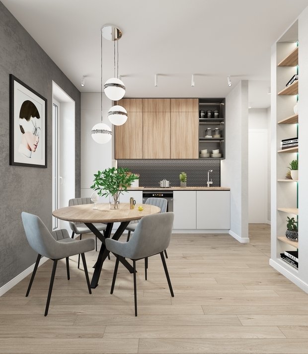 Фото из портфолио ДИЗАЙН КВАРТИРЫ У ЗАГОРОДНОГО ПАРКА – фотографии дизайна интерьеров на INMYROOM