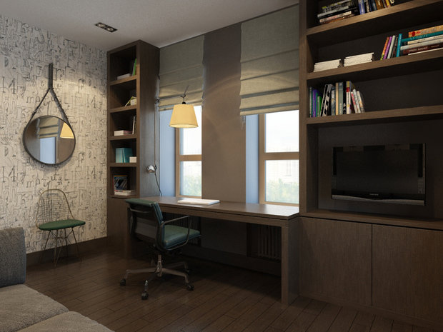 Фото из портфолио Квартира ЖК Wellton Park – фотографии дизайна интерьеров на INMYROOM