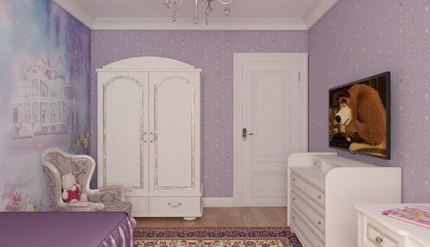 Фото из портфолио Интерьер детской комнаты – фотографии дизайна интерьеров на INMYROOM