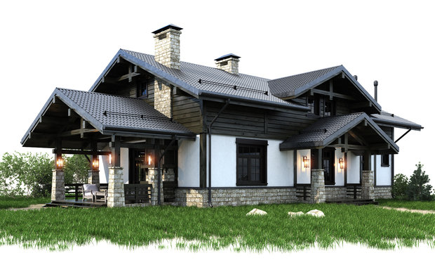 Фото из портфолио Home in the Woods дома – фотографии дизайна интерьеров на INMYROOM