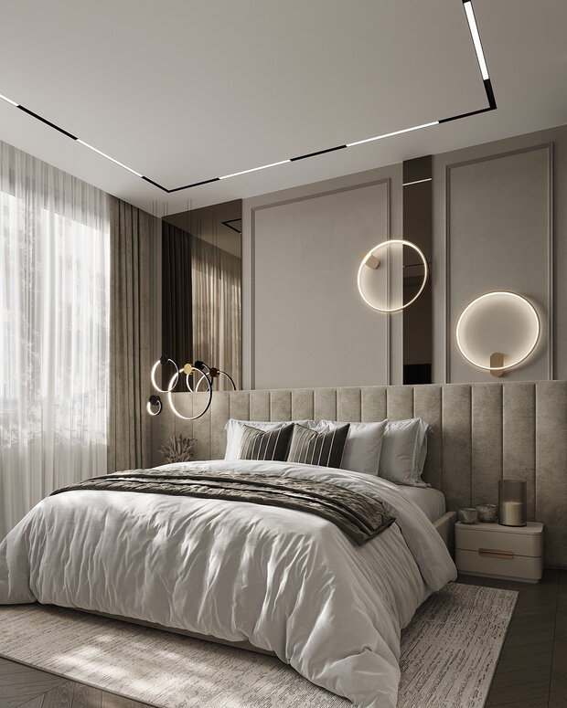 Фото из портфолио Дизайн интерьера квартиры в ЖК «Событие» в современном стиле – фотографии дизайна интерьеров на INMYROOM