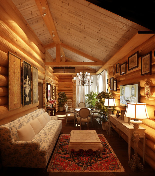 Фото из портфолио Дизайн частного дома в поселке закрытого типа. Anarchi&И.Мальцев – фотографии дизайна интерьеров на INMYROOM