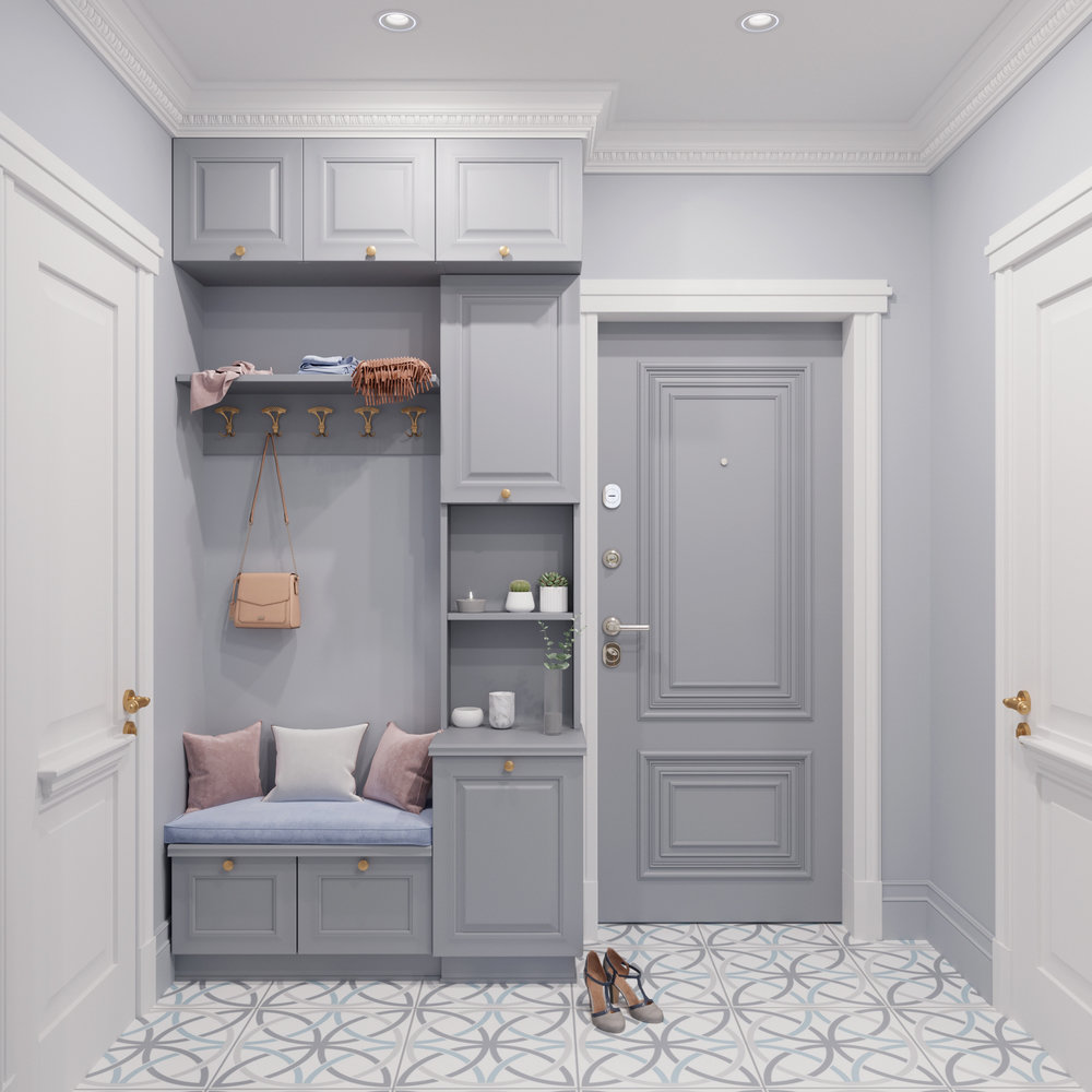 Фотография: Прихожая в стиле Современный, Квартира, Проект недели, Химки, Елена Иванова, 3 комнаты, 60-90 метров, ЖК «Левобережный» – фото на INMYROOM Фотография: Прихожая в стиле Современный, Квартира, Проект недели, Химки, Елена Иванова, 3 комнаты, 60-90 метров, ЖК «Левобережный» – фото на INMYROOM