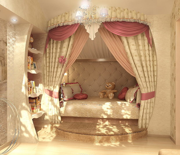 Фото из портфолио Детская комната в классическом стиле – фотографии дизайна интерьеров на INMYROOM