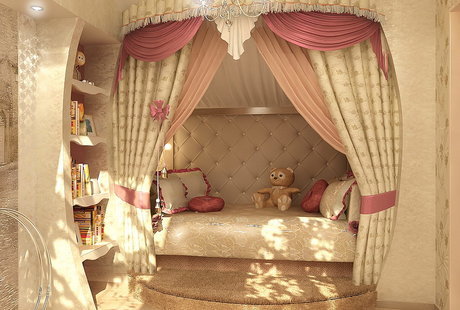 Детская комната в классическом стиле