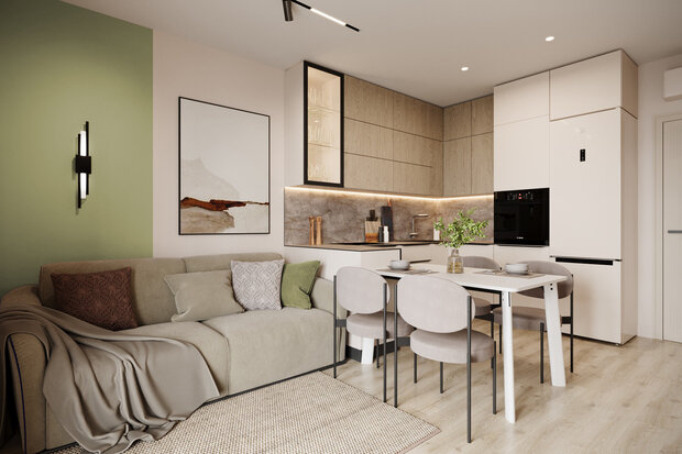 Фото из портфолио ЖК Союзный – фотографии дизайна интерьеров на INMYROOM