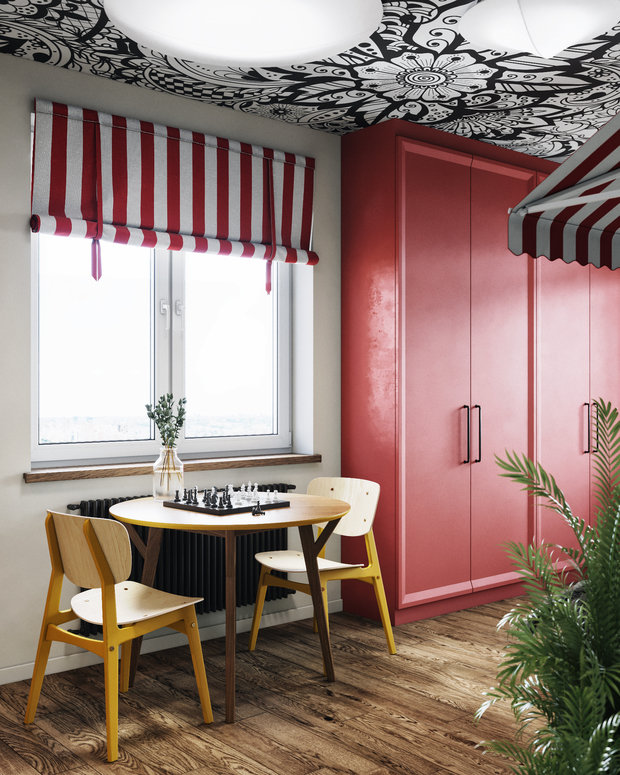 Фотография: Детская в стиле Лофт, Эклектика, Квартира, Проект дня, Санкт-Петербург, Макс Жуков, ToTaste Studio, 2 комнаты, 3 комнаты, 40-60 метров, 60-90 метров – фото на INMYROOM