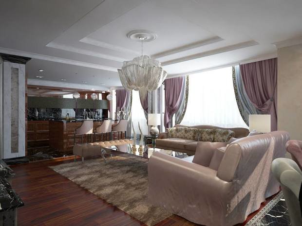 Фото из портфолио Дизайн интерьера квартир – фотографии дизайна интерьеров на INMYROOM