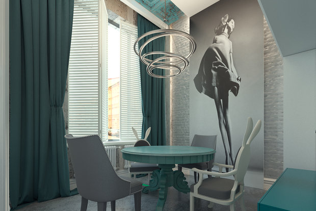 Фото из портфолио Фотостудия.  Переговорная. – фотографии дизайна интерьеров на INMYROOM