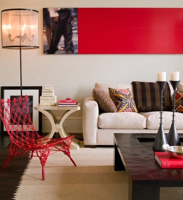 Фото из портфолио Красный цвет – фотографии дизайна интерьеров на INMYROOM