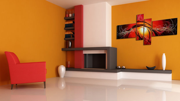 Фото из портфолио Модульные картины – фотографии дизайна интерьеров на INMYROOM